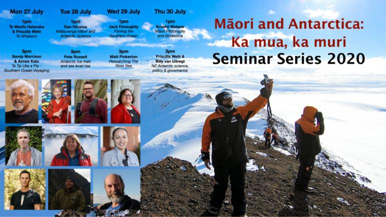 Māori and Antarctica Webinar Series: Ka mua, ka muri Deep South Challenge