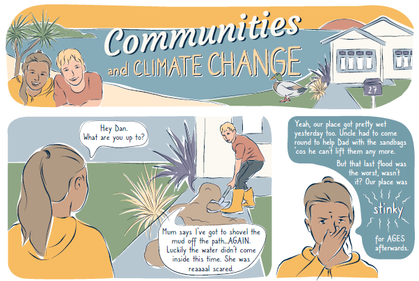 Me, my mate, my home and climate change (cartoon) | Deep South Challenge
